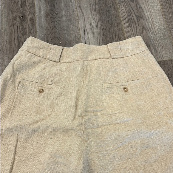 Dynamite Tan linen with Relaxed Straight-Leg Fit - Picture 9 of 9